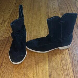 Splendid Woman’s Black Leather Booties Size 7.5